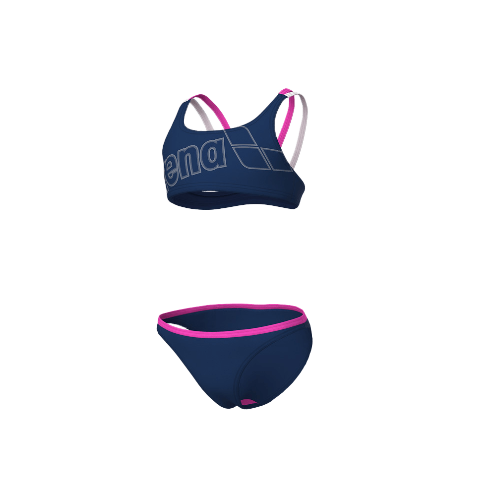 GIRLS LOGO SWIMSUIT