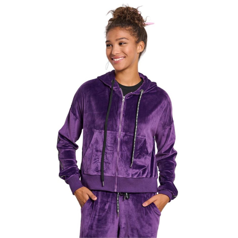 VELOUR FZ HOODIE