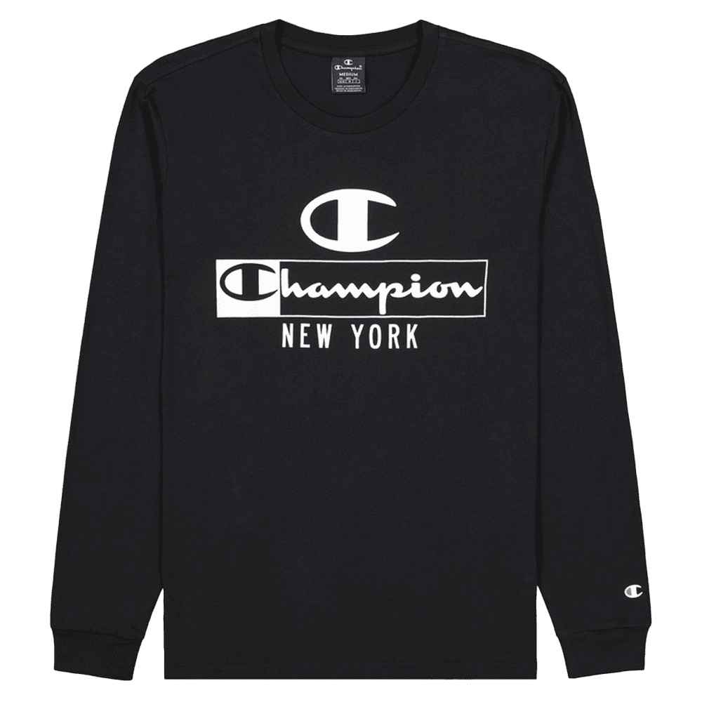 MEN LS CREWNECK