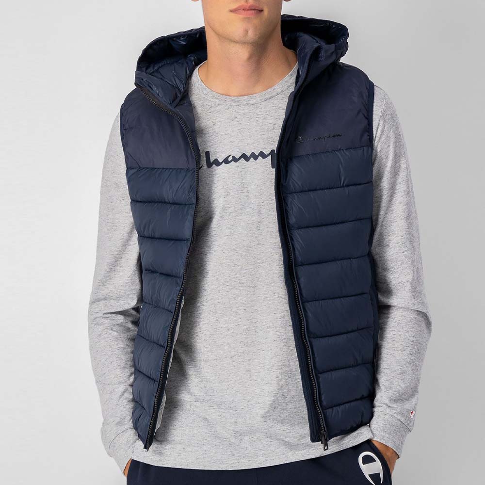 MEN HOODED VEST