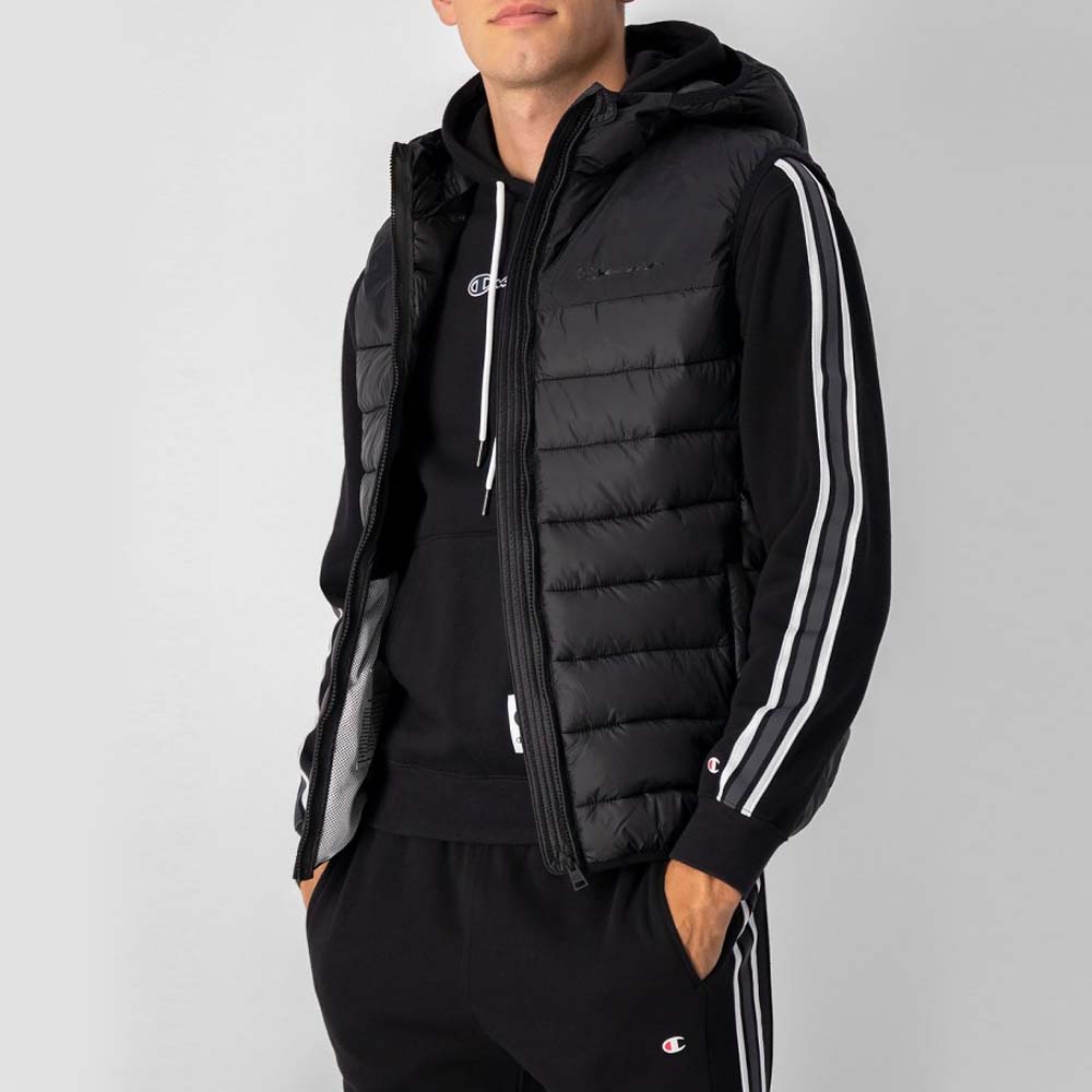 MEN HOODED VEST