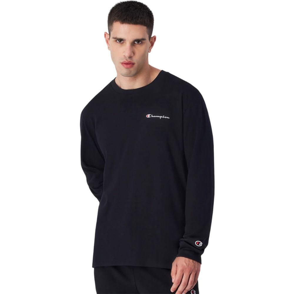 M CREWNECK LS