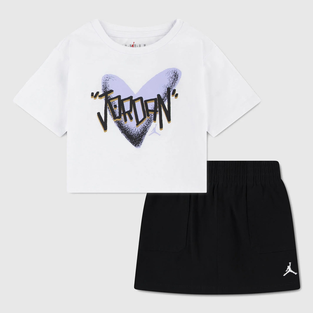 MJ HEART SKIRT SET