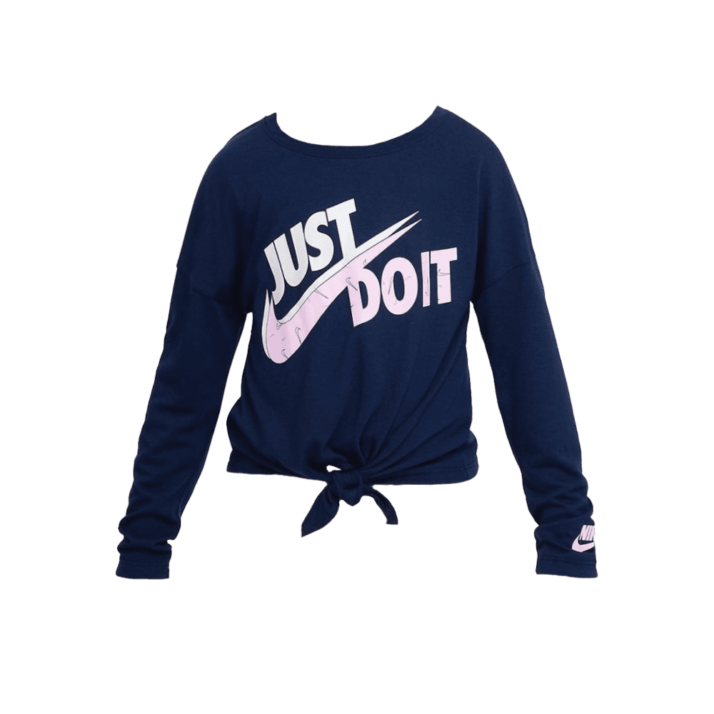 TIE-FRONT TEE