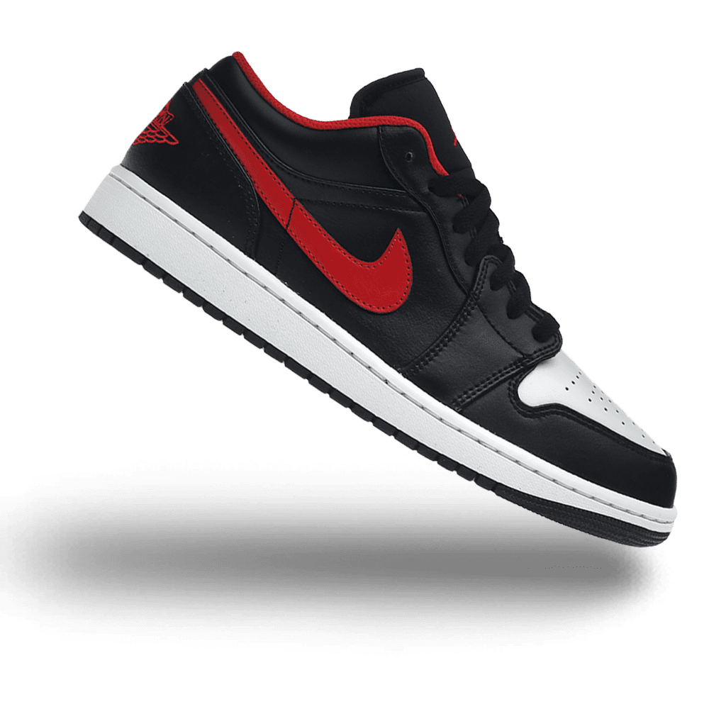 low jordan 1 on feet