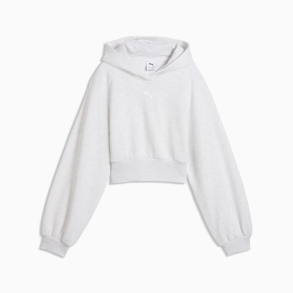 CROPPED BALLOON HOODIE