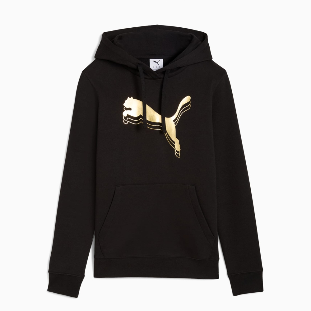 METALLIC HOODIE FL