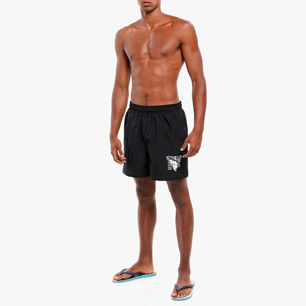 GRAPHIC CAT WOVEN SHORT