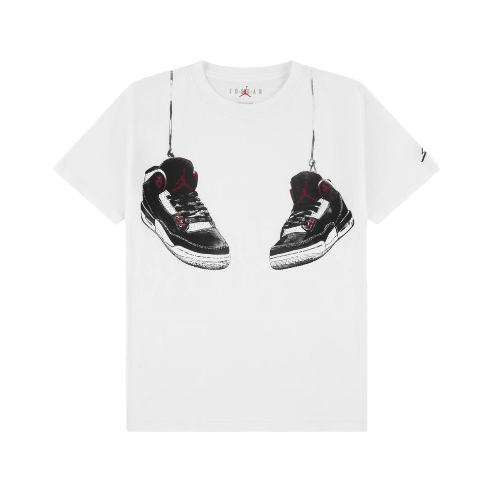 AJ3 SHOE STRINGS TEE