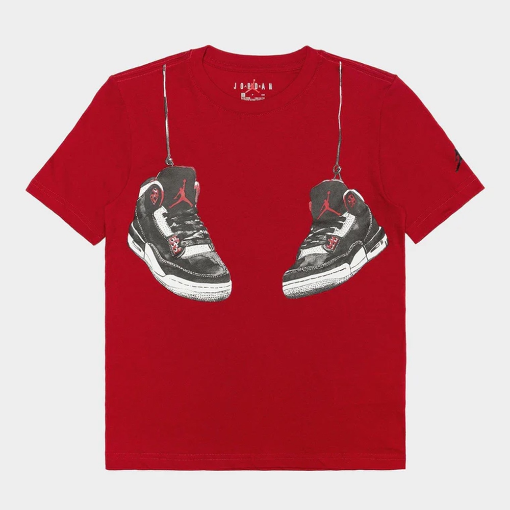 AJ3 SHOE STRINGS TEE