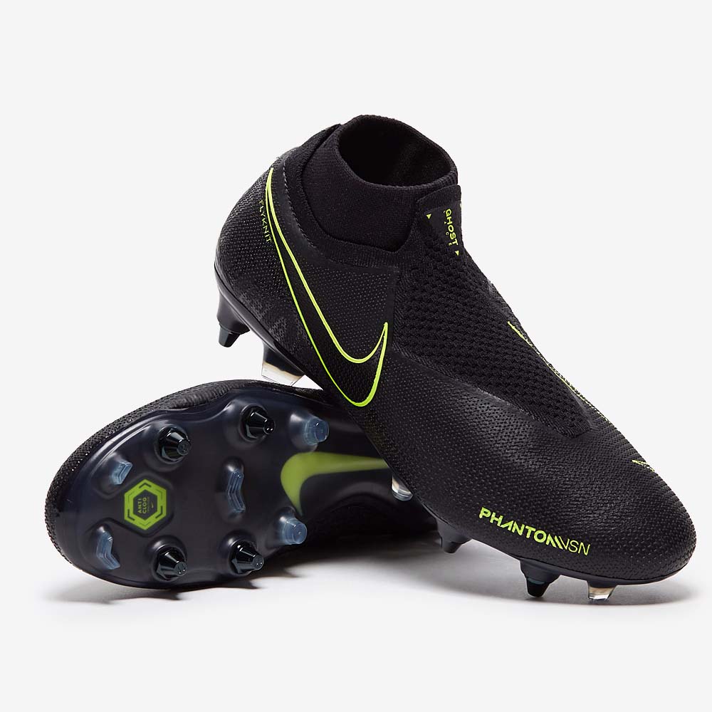 Nike Phantom VSN ELITE DF SGー PRO AC NIKE Phantom VIsion VSN Elite DF SG-PRO AC Red Soccer Cleats