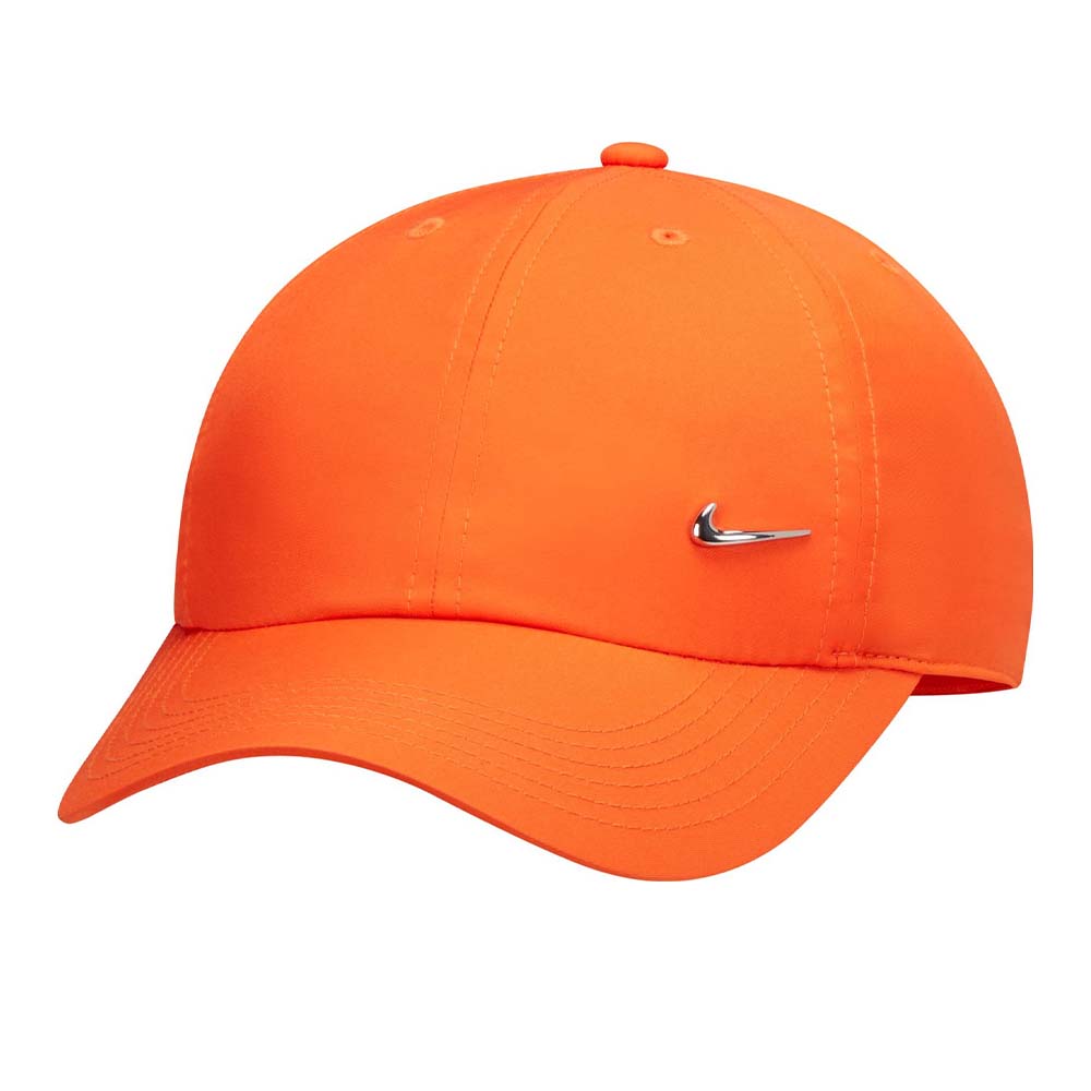 metal swoosh cap