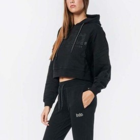 OVERSIZED CROPPED HOODIE