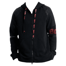 HOODED ZIP SWEATER M