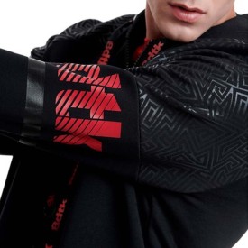 HOODED ZIP SWEATER M