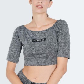 NO SIGNAL CROP TOP